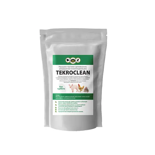 Засіб для дезінфекції, освіження, дезодорації, осушення підстилки тваринницьких приміщень Dvorek Текроклін 5 кг