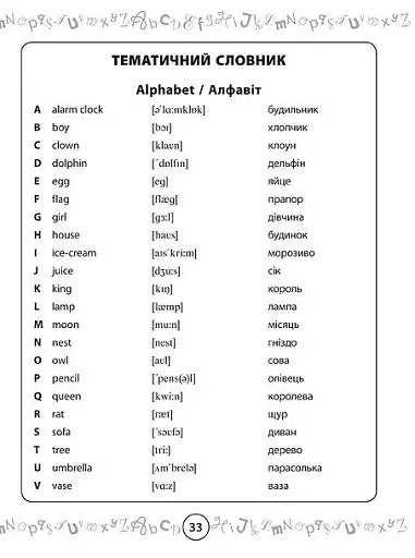 Зошит-словничок для запису англійських слів. 1-4 класи - фото 3