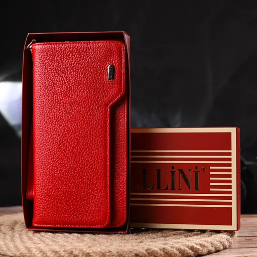 Кожаный женский кошелек Canpellini 20х10.5х3 см acs0025087 - фото 9