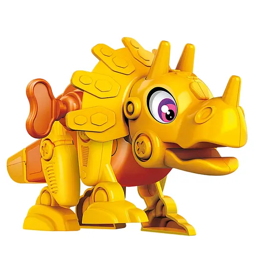 Робот-конструктор Clementoni Science & Play Dino Bot Triceratops (75074) - фото 1