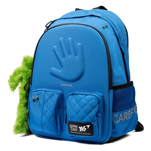 Рюкзак шкільний напівкаркасний YES T-129 YES by Andre Tan Hand blue - фото 2