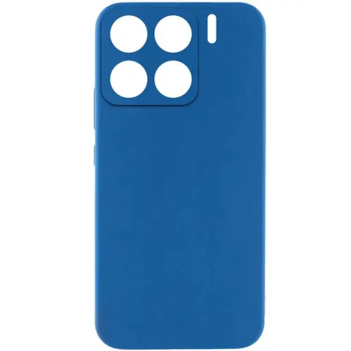 Чехол Silicone Cover Lakshmi Full Camera (AA) для Xiaomi 15 Pro Синий / Navy Blue
