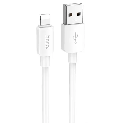 Дата кабель Hoco X96 Hyper USB to Lightning 12W (0.25m) White