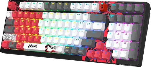 Клавіатура бездротова A4Tech Bloody WS98 Naraka RGB Black - фото 3