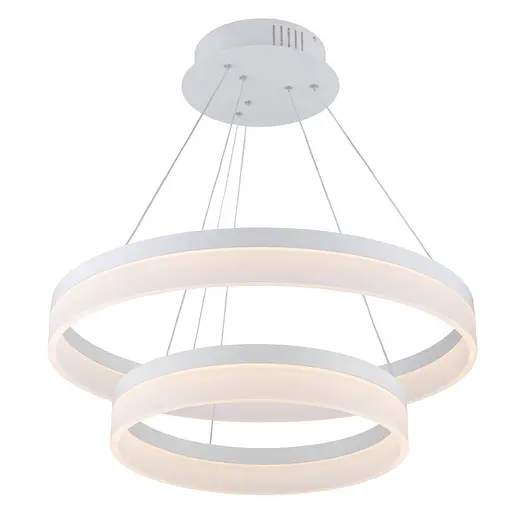 Світильник стельовий Brille підвісний світлодіодний BR-962S/36W + 54W LED WH - фото 2