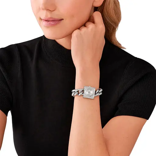 Женские часы MICHAEL KORS MK4718 MK Chain Lock  - фото 4