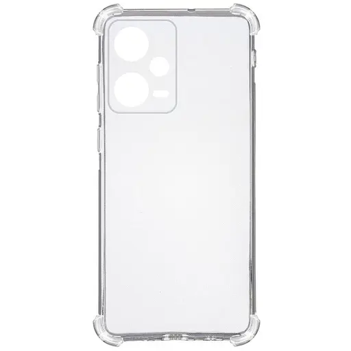 TPU чехол GETMAN Ease logo усиленные углы Full Camera для Xiaomi Poco X5 5G / Redmi Note 12 5G Бесцветный (прозрачный) - фото 2