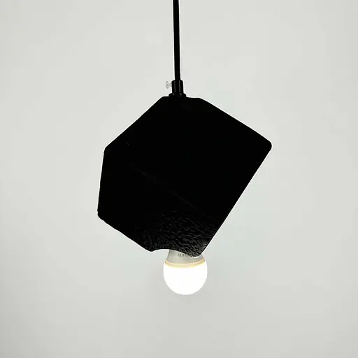 Підвіс Truzzo Quadro із чорним бетонним плафоном Line.F MJ 168/1 BK - фото 7