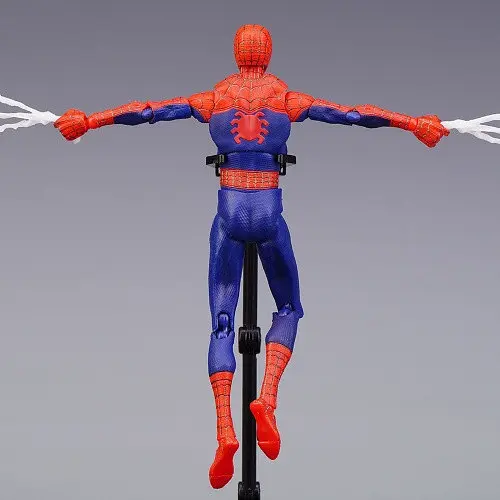 Рухома колекційна фігурка Spider-Man: Into the Spiderverse Піте Б. Паркер - фото 6