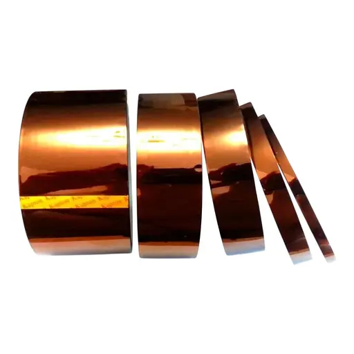 Скотч термостійкий ширина 25 мм каптоновий поліамідний - фото 1