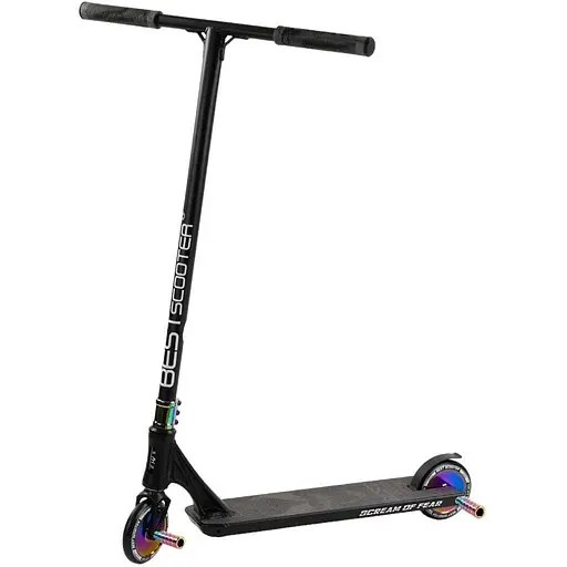 Самокат трюковий Best Scooter 69х12.5х93 см Чорний 000231438