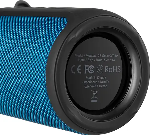 Портативна акустика 2E SoundXTube TWS Blue (2E-BSSXTWBL) - фото 6