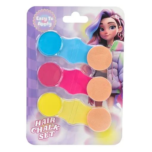 Дитяча косметика "Крейда для волосся" Bambi UKR2411, 3 кольори - фото 3