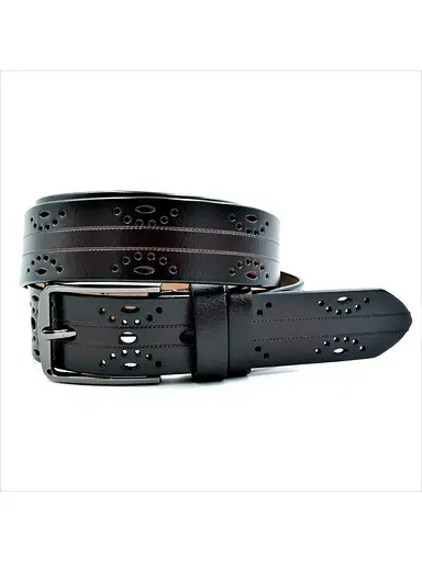 Ремінь шкіряний Le-Mon жіночий 110-115х3,3 см acs0023732 - фото 3