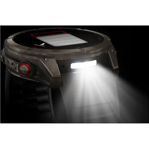 Смарт-часы Garmin Fenix 8 Pro AMOLED Sapphire 51 мм Carbon Gray DLC Titanium with Graphite/Black Silicone Band 010-03199-11 (145031) - фото 7