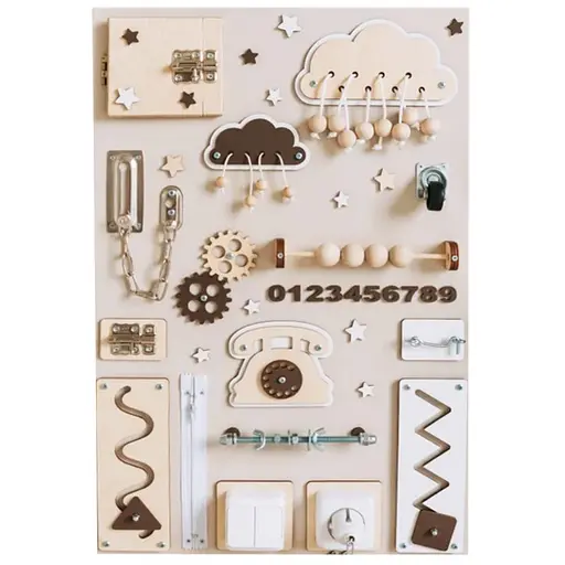 Розвивальна іграшка Бізіборд Temple Group TG6040006, 60 х 40 см - фото 1