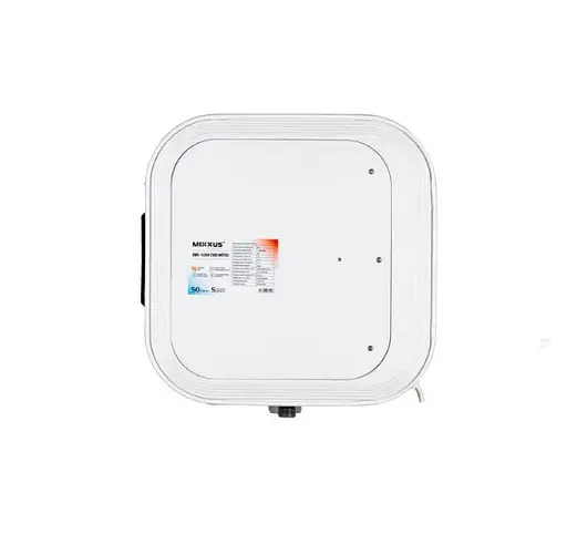 Водонагрівач Mixxus EWH-14050 CUBE WET(Н) 50 л, 2 кВт, мокрий ТЕН, горизонтальний, квадратний, білий (WH0614) - фото 3