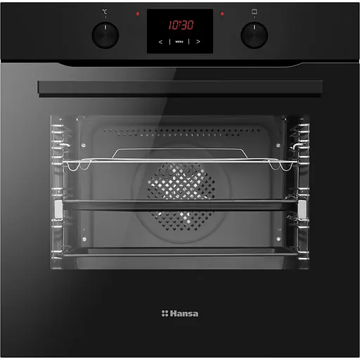 Духовка электрическая Hansa 77 л A дисплей конвекция матовый черный