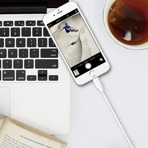 Кабель для заряджання Inkax iPhone iPad USB to Lightning для передачі та синхронізації - фото 5