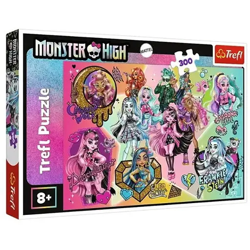 Пазл Trefl Зомбі на вершині Монстр Хай 300 ел. (23027) - фото 1