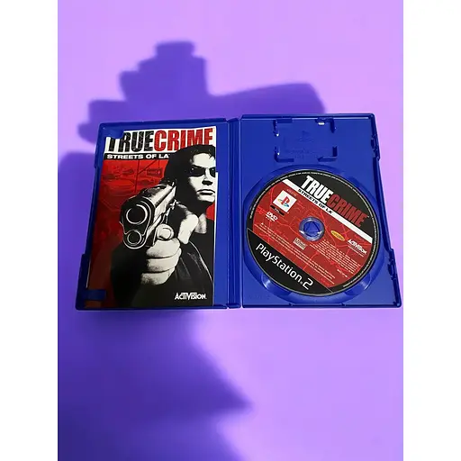 Диск с игрой на PlayStation 2 лицензия True Crime: Streets of LA