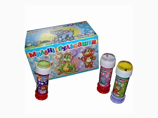 Мильні пузирі, 1395, 60 мл, 15 шт. в упаковці