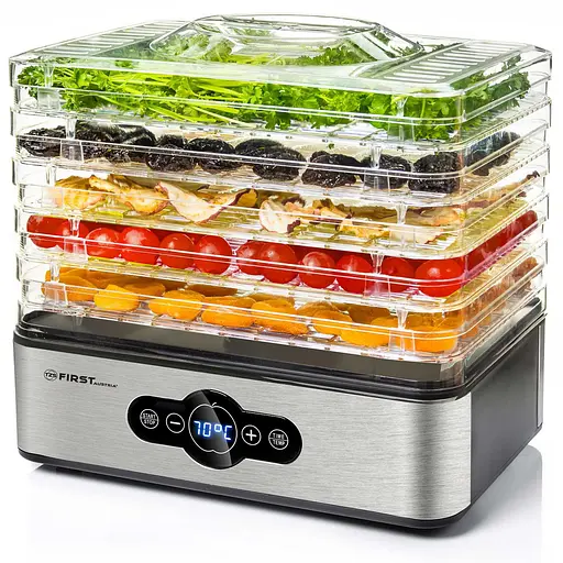 Сушилка для фруктов FIRST Austria FA-5126-5 (дисплей, прямоугольная) - фото 3