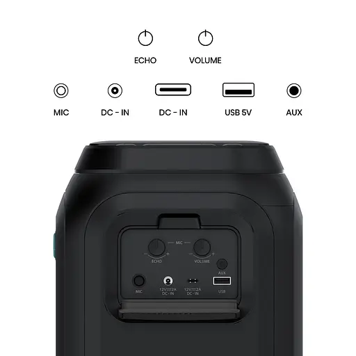 Мінісистема Hisense Party Rocket 160 (7151584) - фото 8