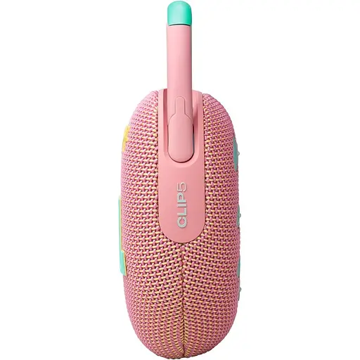 Колонка портативная 1.0 JBL Clip 5 Pink, 1.0 - канальный звук, 7 Вт, USB, Bluetooth - фото 5