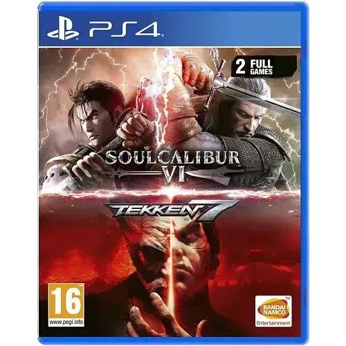Гра SoulCalibur VI + Tekken 7 (російські субтитри) (PS4)