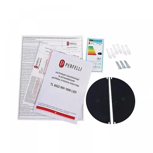 Витяжка Perfelli TL 6622 WH 1000 LED - фото 3
