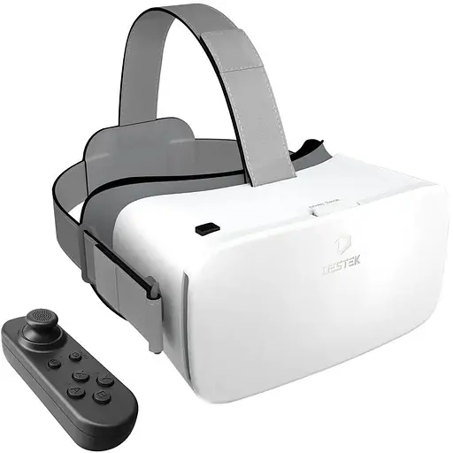 Окуляри VR ВР DESTEK V5 VR з Bluetooth-пультом віртуальної реальності