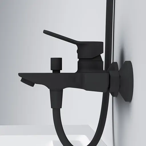 Смеситель для ванны Am.Pm X-Joy black F85A10022 Черный матовый - фото 9