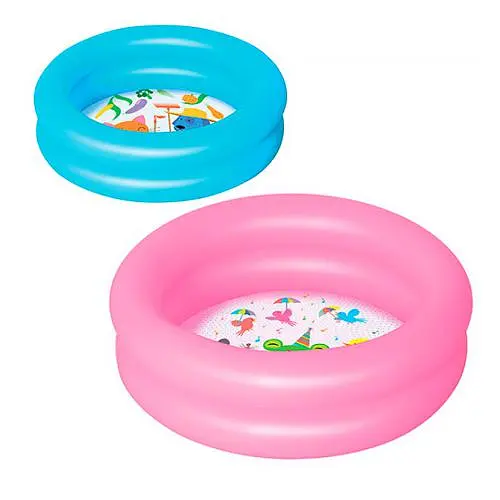 Басейн дитячий Bestway, 61x15 см, 2 кільця, 21 л, ремкомплект, від 2 років - фото 2