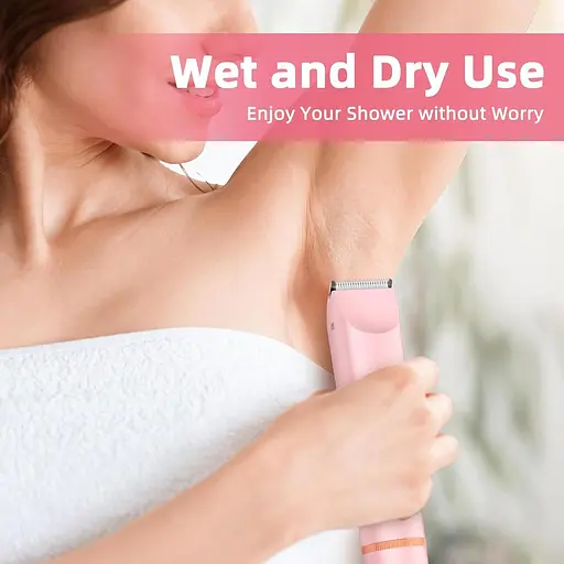 Бритва Женская бритва 2-в-1 Электрическая для тела Лобка и нос Интимная бритва для женщин - фото 4