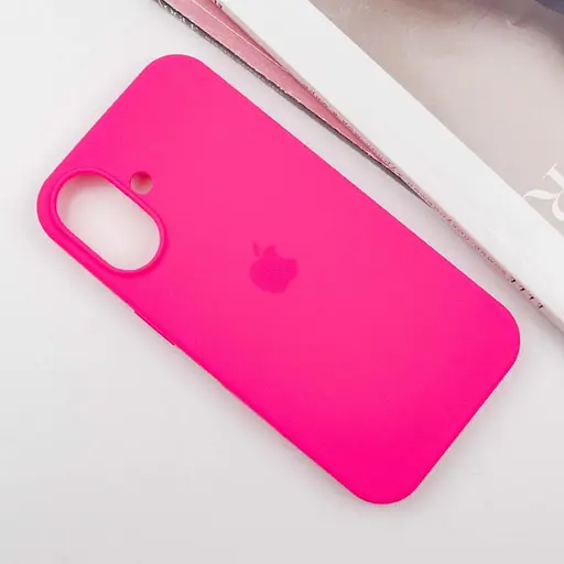 Чохол Epik Silicone Case Full Protective AA для Apple iPhone 16 Plus 6.7 Рожевий/Barbie pink - фото 2