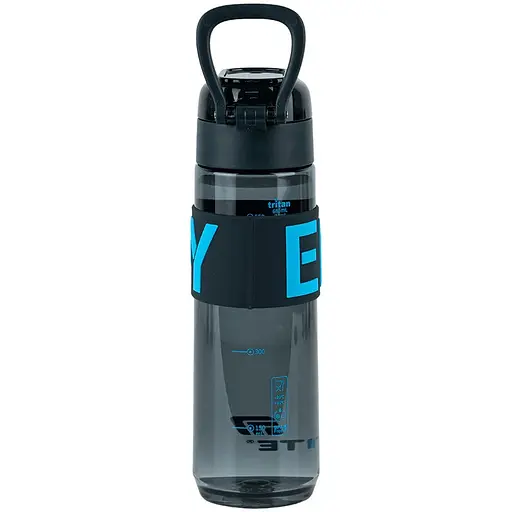 Пляшечка для води Kite Enjoy 680 мл чорно-блакитна (K25-1233-2) - фото 2