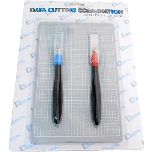 Набор для моделирования Dafa 2011 коврик самовосстановительный/2 макетных ножа - фото 1