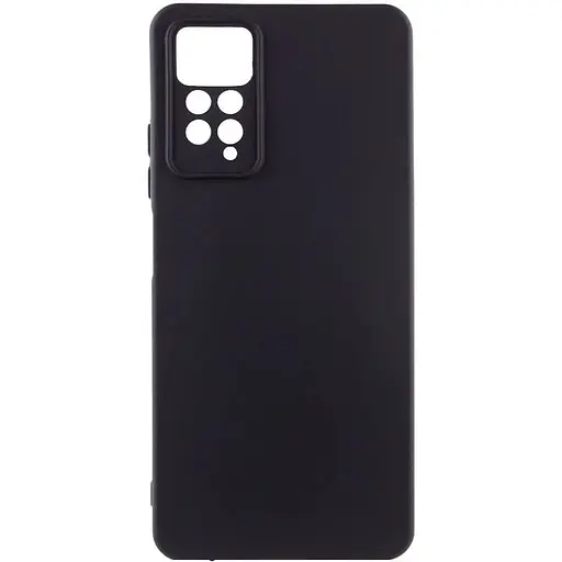Чохол Silicone Cover Lakshmi Full Camera (AAA) для Xiaomi Redmi Note 11 Pro 4G/5G / 12 Pro 4G Чорний / Black