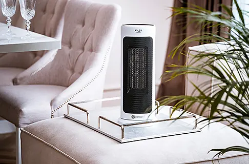 Керамічний тепловентилятор з LED-дисплеєм та пультом керування Adler AD 7738 - фото 9