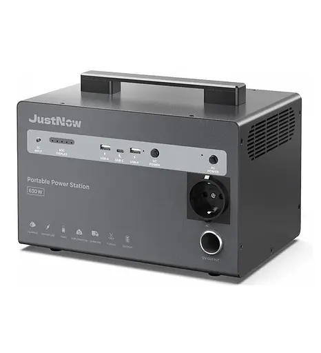 Зарядная станция JustNow JNB600 630W 460Wh LiFePO4 Refurbished