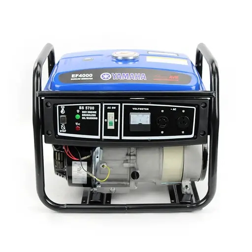 Генератор бензиновий YAMAHA EF4000 4.0/3.5 кВт, ручний стартер, мідна обмотка, чистий синус - фото 3