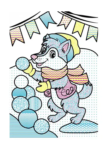 Водные раскраски. Зайчонок в зимней сказке 9789669479846 - фото 5