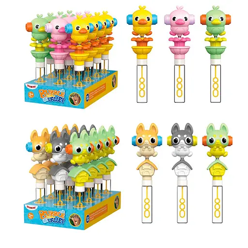 Мильні бульбашки меч, 22 см, каченя, собачка (В асортименті)