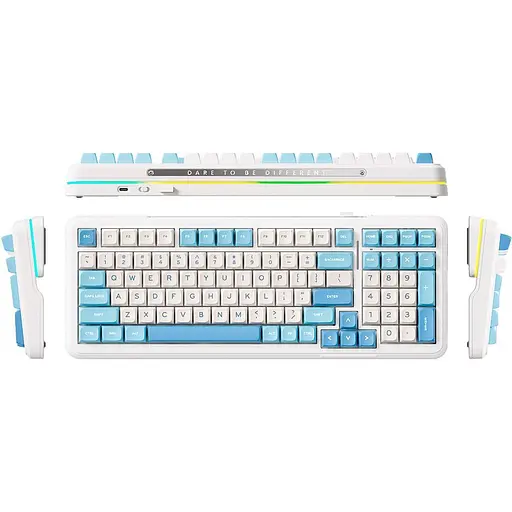 Клавіатура MCHOSE K99 Sky Blue (K99-1A) [141632] - фото 5