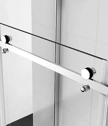 Душові двері Rea Nixon-2 130 L REA-K5004, прозорий, хром - фото 3