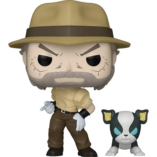 Набір фігурок Funko Pop! JoJo's Bizarre Adventure Joseph Joestar with Iggy (88461) - фото 1