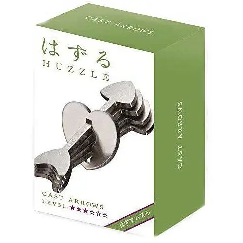 Металлическая головоломка Huzzle Arrows (Стрелы) 3 звезды 515041 - фото 3