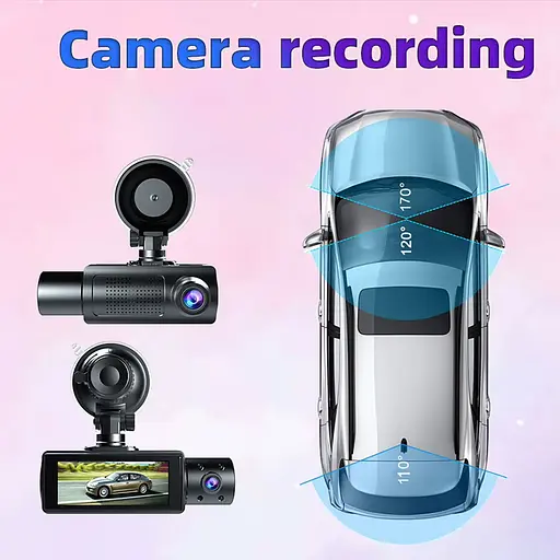 Автомобильный видеорегистратор D-310 (2 камеры) Wi-Fi Full HD - фото 4