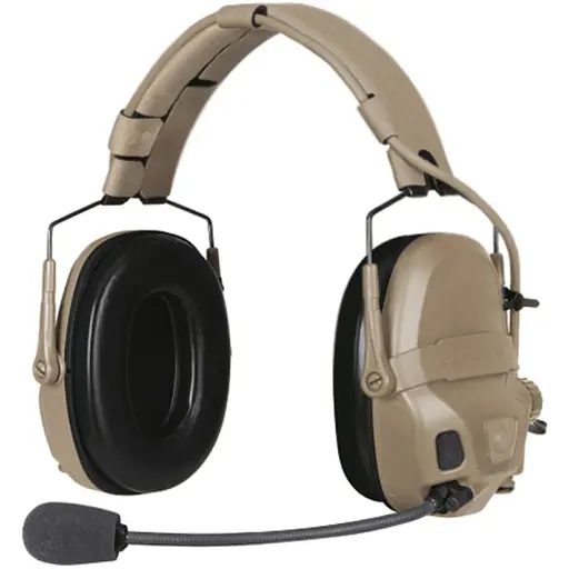 Навушники Ops-Core AMP Communication Headset-Connectorized активні верхній тримач Tan